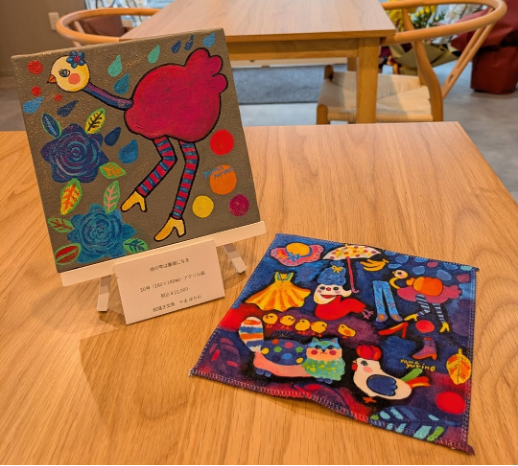 絵描き文鳥 やま ゆりの ART LIFE 志木 アート